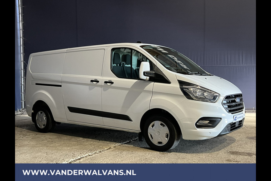 Ford Transit Custom 2.0 TDCI L2H1 Euro6 Airco | Camera | LED | Cruisecontrol | Android Auto | parkeersensoren, verwarmde voorruit, bijrijdersbank, 2800kg trekvermogen