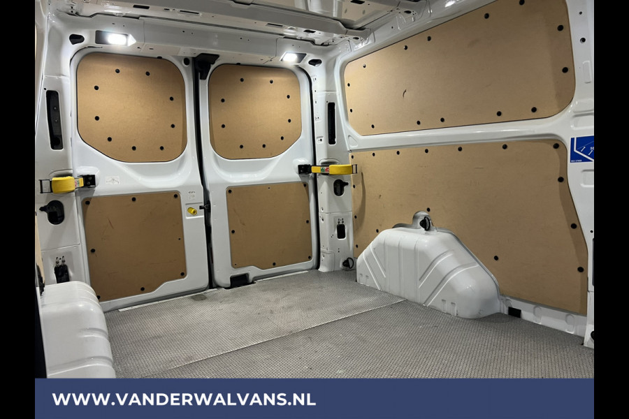 Ford Transit Custom 2.0 TDCI L2H1 Euro6 Airco | Camera | LED | Cruisecontrol | Android Auto | parkeersensoren, verwarmde voorruit, bijrijdersbank, 2800kg trekvermogen