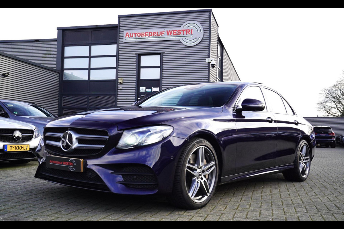 Mercedes-Benz E-Klasse 350 | AMG Pakket | Burmester | Panorama | Luxe Leder/Alcantara | 360 CAM | Facelift | Adaptieve Cruise |