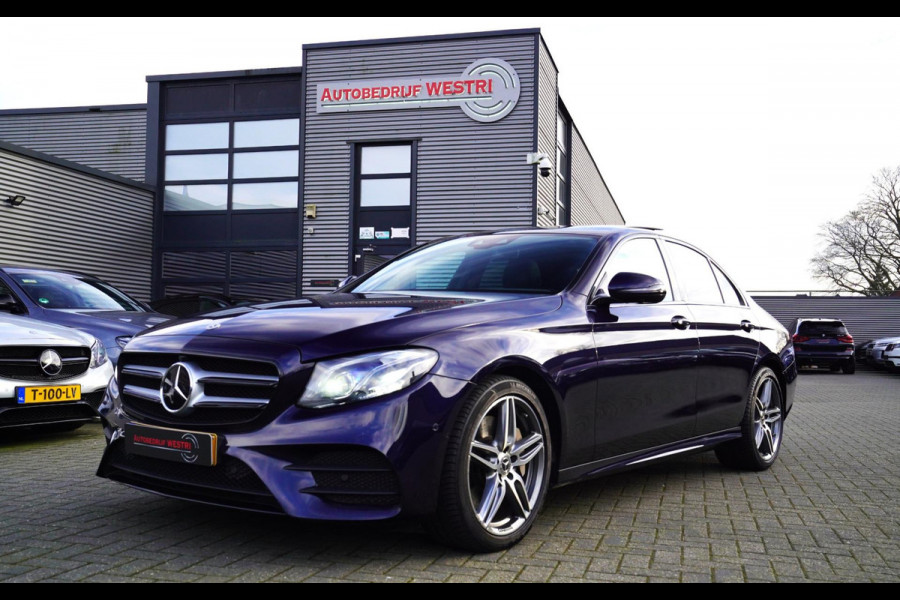 Mercedes-Benz E-Klasse 350 | AMG Pakket | Burmester | Panorama | Luxe Leder/Alcantara | 360 CAM | Facelift | Adaptieve Cruise |