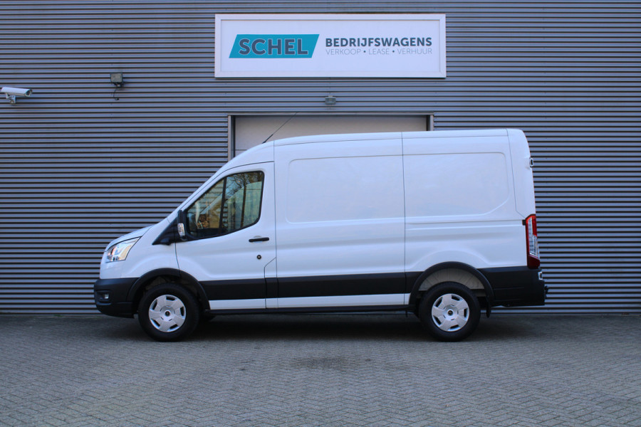 Ford Transit 350 2.0 TDCI L2H2 Trend 130pk - Facelift - Adaptive Cruise - Navigatie - Blind Spot - 360 Camera - Stoel - Stuurverwarming - Rij