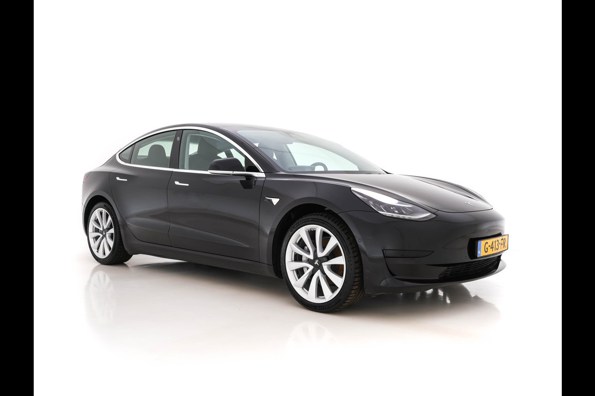 Tesla Model 3 Standard RWD Plus 60 kWh [ 3-Fase ] (INCL-BTW) Aut. *PANO | AUTO-PILOT | NAPPA-LEATHER | KEYLESS | FULL-LED | MEMORY-PACK | SURROUND-VIEW | DAB | APP-CONNECT | DIGI-COCKPIT | LANE-ASSIST | COMFORT-SEATS | 19"ALU*