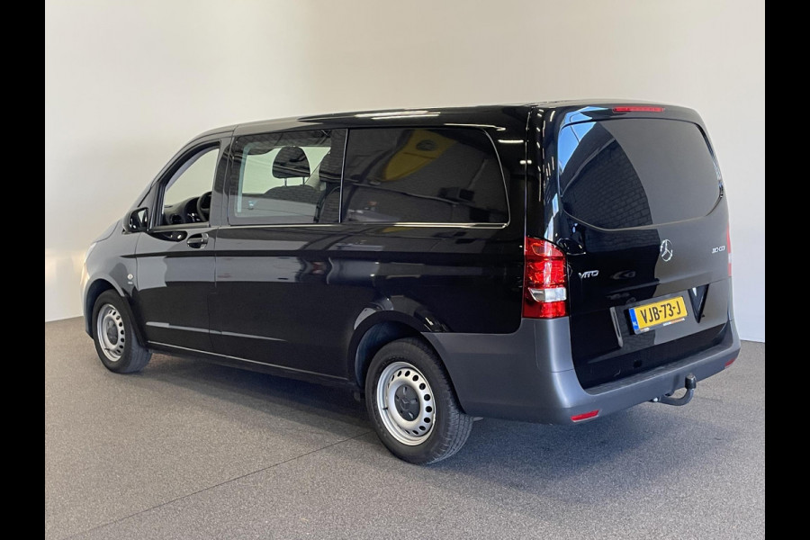 Mercedes-Benz Vito Lang Dubbele Cabine Comfort Navigatie Airco Trekhaak