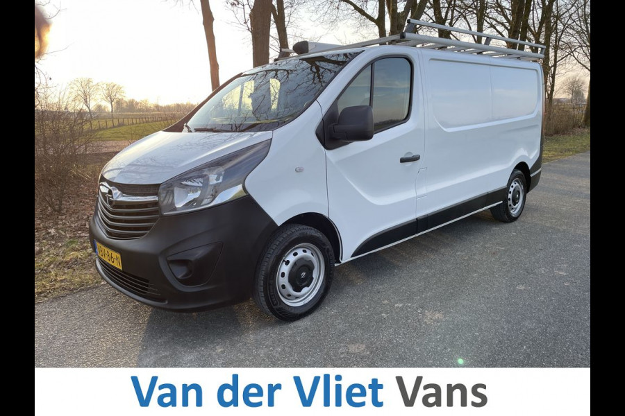 Opel Vivaro 1.6 CDTI E6 Edition L2 3-zits BPM Vrij! Lease €242 p/m, Inrichting, Imperiaal, Airco, Cruise controle, Onderhoudshistorie aanwezig