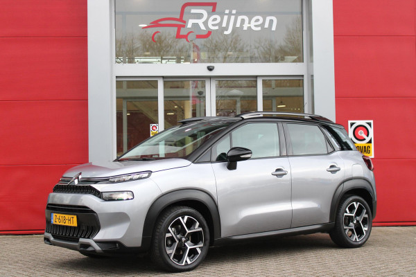 Citroën C3 Aircross 1.2 130PK AUTOMAAT MAX | KEYLESS ENTRY/START | NAVIGATIE | APPLE CARPLAY/ANDROID AUTO | ACHTERUITRIJ CAMERA | LED KOPLAMPEN | CLIMATE CONTROL | LANE ASSIST | LICHTMETALEN VELGEN 17" | CRUISE CONTROL |