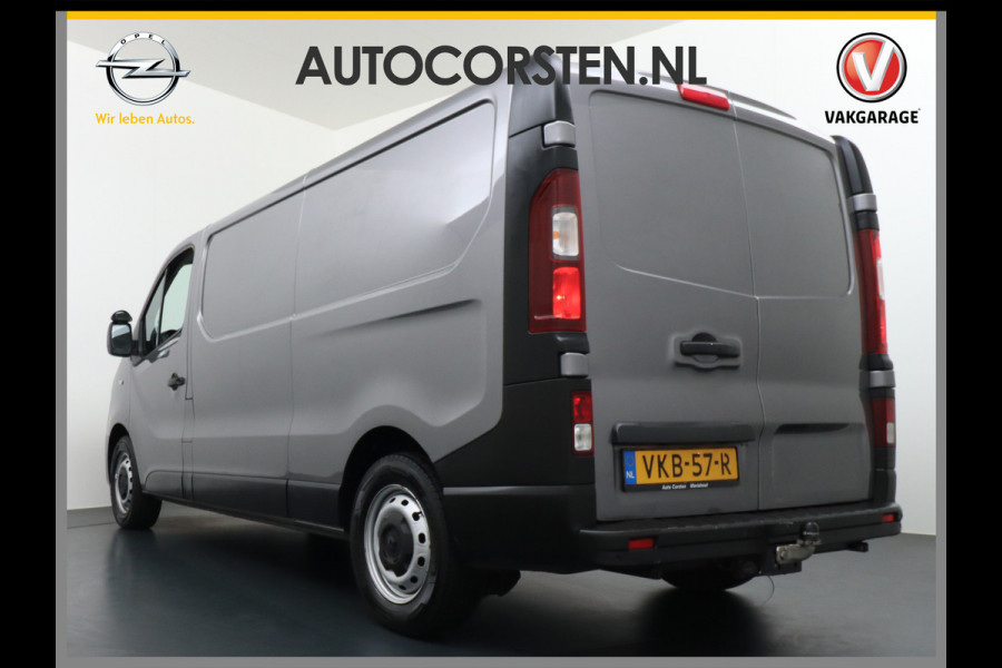 Renault Trafic 2.0dCi 146pk AUT-6L2H1 Camera Trekhaak Pdc Airco Cruise Control Elektr.Spiegels+Verwarmd DAB Bluetooth Led Betonplex vloer Lat o Zeer nette Traffic III  Nieuwe model 1e Eigenaar Euro 6d t