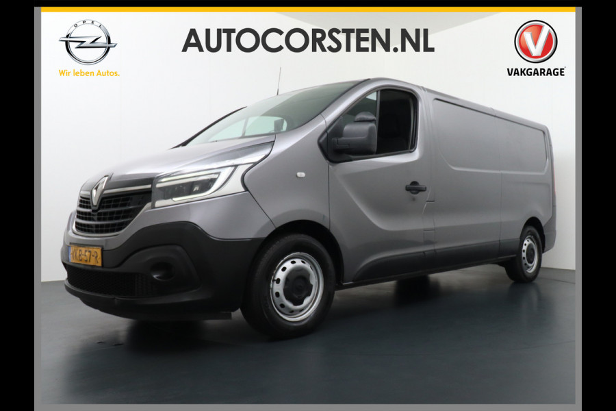 Renault Trafic 2.0dCi 146pk AUT-6L2H1 Camera Trekhaak Pdc Airco Cruise Control Elektr.Spiegels+Verwarmd DAB Bluetooth Led Betonplex vloer Lat o Zeer nette Traffic III  Nieuwe model 1e Eigenaar Euro 6d t