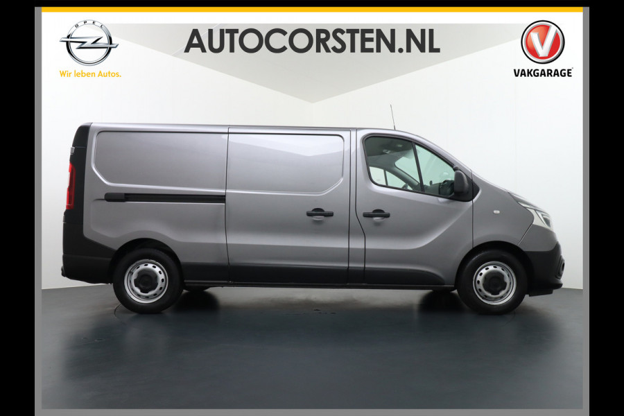 Renault Trafic 2.0dCi 146pk AUT-6L2H1 Camera Trekhaak Pdc Airco Cruise Control Elektr.Spiegels+Verwarmd DAB Bluetooth Led Betonplex vloer Lat o Zeer nette Traffic III  Nieuwe model 1e Eigenaar Euro 6d t