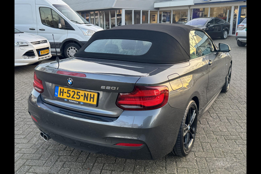 BMW 2 Serie Cabrio 220i High Executive 183pk Automaat | Stoelverwarming | Goede staat ! | Apple Carplay / Android auto | Dealer onderhouden