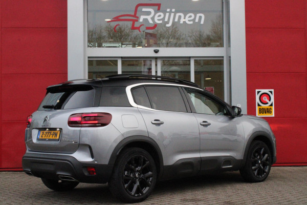 Citroën C5 Aircross 1.2 136PK AUTOMAAT Hybrid ë-SERIES | ELEKTRISCH BEDIENBARE BESTUURDERSSTOEL | APPLE CARPLAY/ANDROID AUTO | NAVIGATIE | FULL LED KOPLAMPEN | CLIMATE CONTROL | DAB+ RADIO | 19" LICHTMETALEN VELGEN | KEYLESS ENTRY/START | DODEHOEK DETECTIE | ADAPTIVE CRUISE CONTROL | STOEL VERWARMING | ACHTERUITRIJ CAMERA | PARKEERSENSOREN VOOR EN ACHTER |