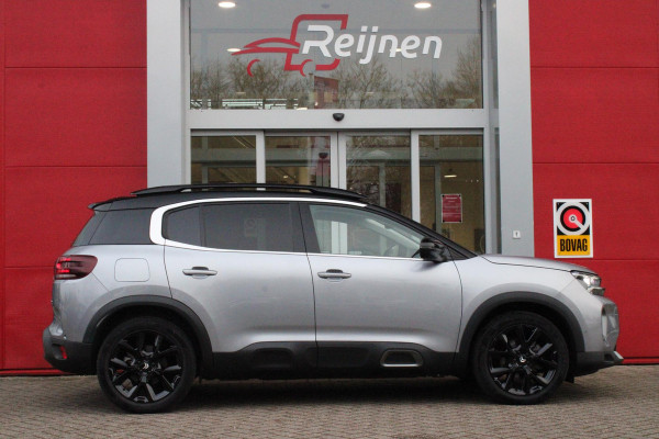 Citroën C5 Aircross 1.2 136PK AUTOMAAT Hybrid ë-SERIES | ELEKTRISCH BEDIENBARE BESTUURDERSSTOEL | APPLE CARPLAY/ANDROID AUTO | NAVIGATIE | FULL LED KOPLAMPEN | CLIMATE CONTROL | DAB+ RADIO | 19" LICHTMETALEN VELGEN | KEYLESS ENTRY/START | DODEHOEK DETECTIE | ADAPTIVE CRUISE CONTROL | STOEL VERWARMING | ACHTERUITRIJ CAMERA | PARKEERSENSOREN VOOR EN ACHTER |