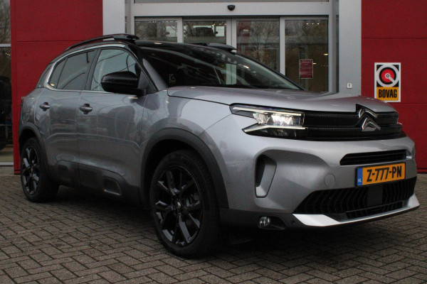 Citroën C5 Aircross 1.2 136PK AUTOMAAT Hybrid ë-SERIES | ELEKTRISCH BEDIENBARE BESTUURDERSSTOEL | APPLE CARPLAY/ANDROID AUTO | NAVIGATIE | FULL LED KOPLAMPEN | CLIMATE CONTROL | DAB+ RADIO | 19" LICHTMETALEN VELGEN | KEYLESS ENTRY/START | DODEHOEK DETECTIE | ADAPTIVE CRUISE CONTROL | STOEL VERWARMING | ACHTERUITRIJ CAMERA | PARKEERSENSOREN VOOR EN ACHTER |