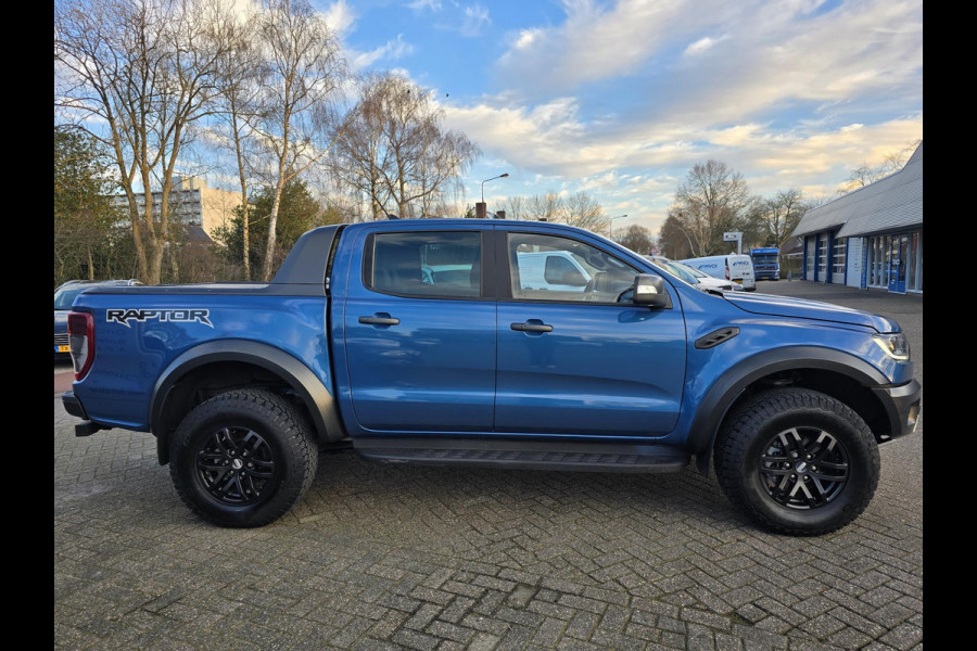 Ford Ranger 2.0 EcoBlue Raptor SCI | 213pk | Rollertop | Treeplanken | Stoelverwarming | Climate Control | Navigatie |