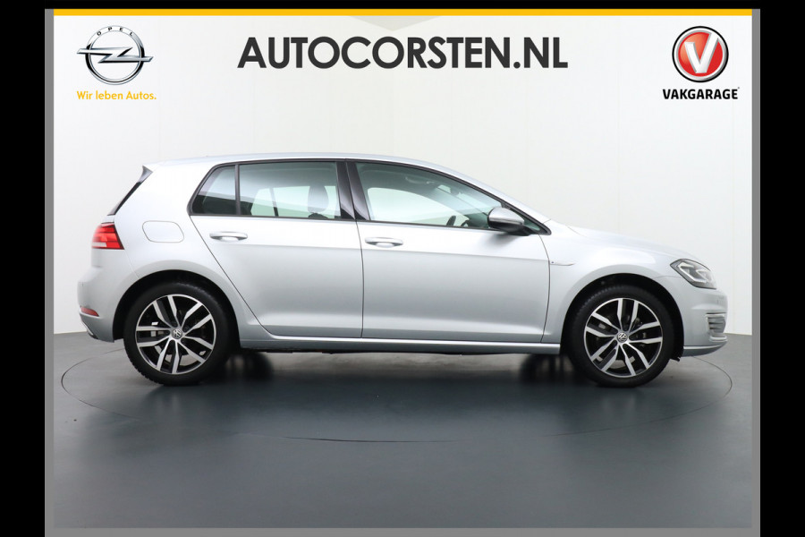 Volkswagen e-Golf AUT Adaptieve Cruise Warmtepomp App-Connect Apple Carplay Android Auto Climatronic Stoel+Ruitverwarming DAB+ Led Winterpakket  Licht/Regensensor Pdc App-Connect Lmv 17" E-DITION 136PK 290NM Koppel slechts 49.000km