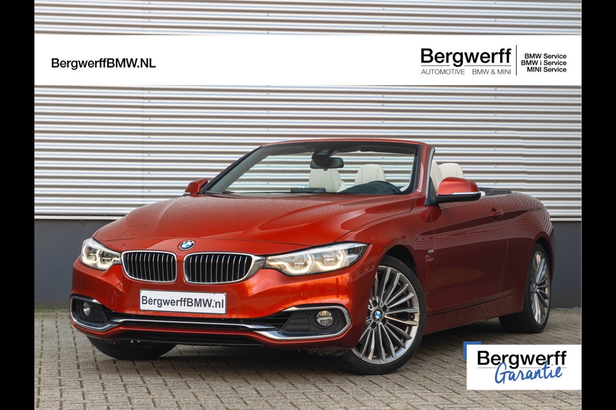 BMW 4 Serie Cabrio 430i Luxury Line - Camera - Harman Kardon - Head-Up