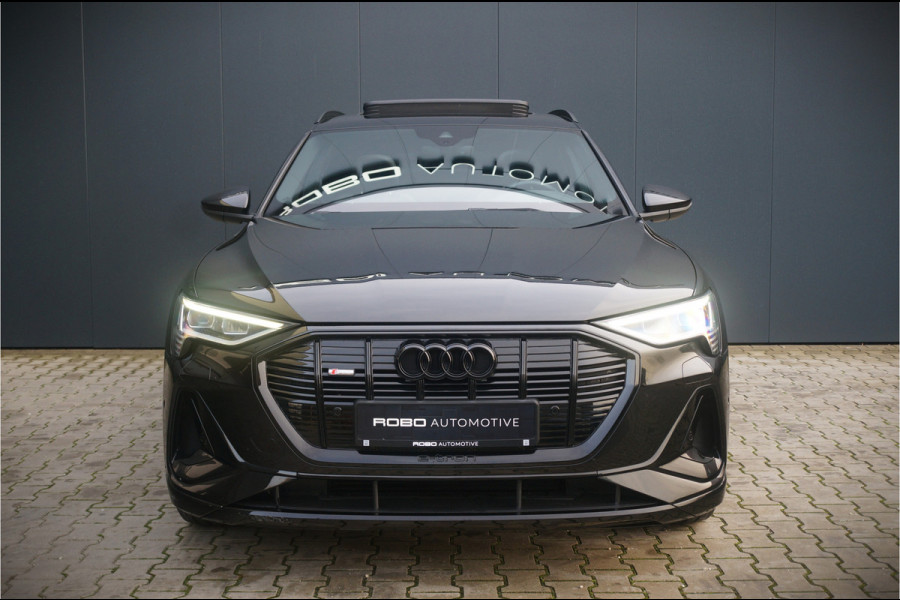 Audi e-tron e-tron 50 quattro S edition Black 71 kWh | S-Line | Panoramadak | Memory Seats | Luchtvering | Adaptive Cruise Control | Camera | Keyless | Matrix LED | Leder | Stoelverwarming | NAP | BTW