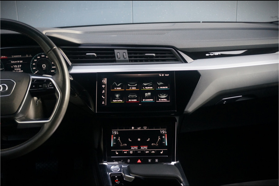 Audi e-tron e-tron 50 quattro S edition Black 71 kWh | S-Line | Panoramadak | Memory Seats | Luchtvering | Adaptive Cruise Control | Camera | Keyless | Matrix LED | Leder | Stoelverwarming | NAP | BTW