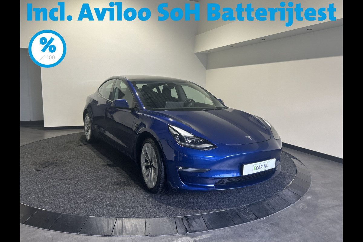 Tesla Model 3 Long Range AWD 75 kWh | Panoramadak | Lichtmetalen velgen  Soh (batterijtest ) 93,96% score