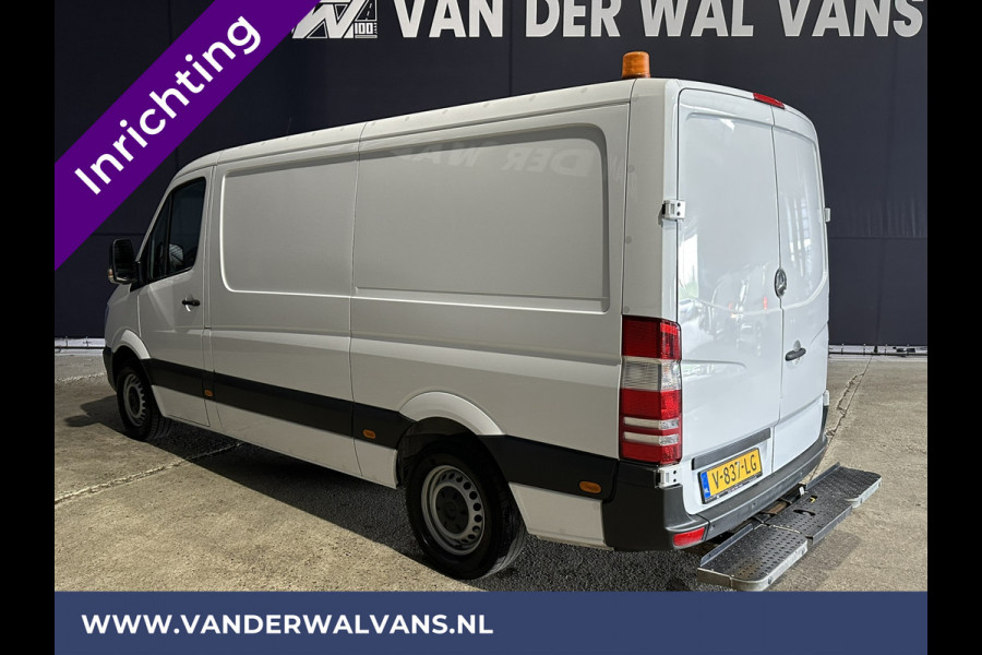 Mercedes-Benz Sprinter 316 CDI 164pk L2H1 inrichting Euro6 Airco | 2800kg trekhaak | Omvormer | Cruisecontrol, Parkeersensoren, Chauffeursstoel