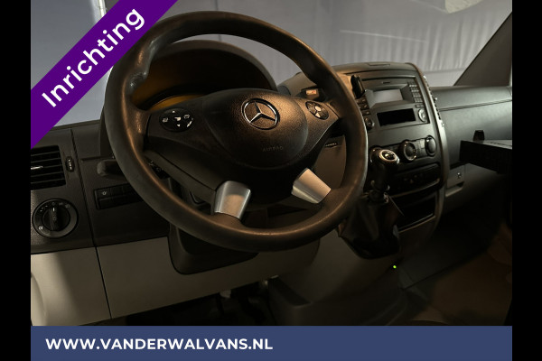 Mercedes-Benz Sprinter 316 CDI 164pk L2H1 inrichting Euro6 Airco | 2800kg trekhaak | Omvormer | Cruisecontrol, Parkeersensoren, Chauffeursstoel