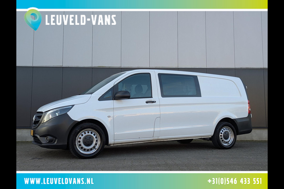 Mercedes-Benz Vito 114 CDI 140PK AUTOMAAT DUBBELE CABINE CRUISE CLIMATE LANG