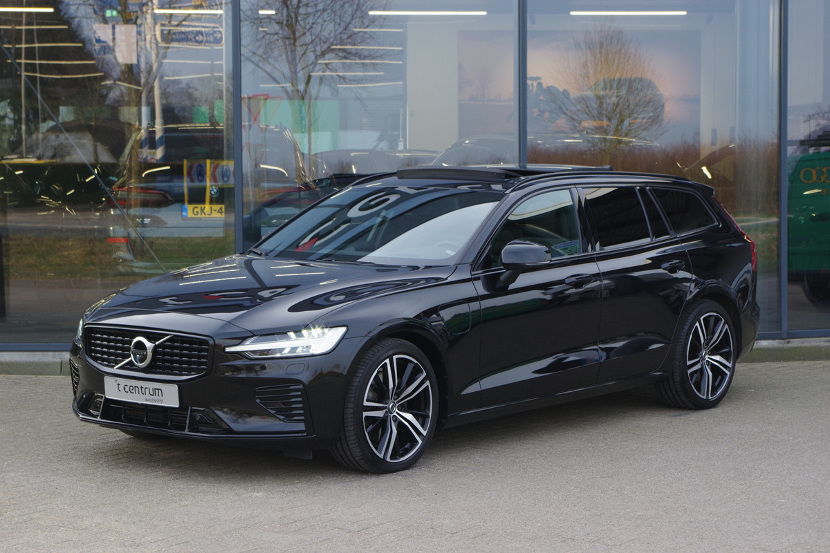 Volvo V60 2.0 T6 Recharge 340 PK AWD R-Design PHEV, Panoramadak, Bowers & Wilkinson Sound, 360 Camera, 4 x Stoelverwarming, Adap. Cruise C