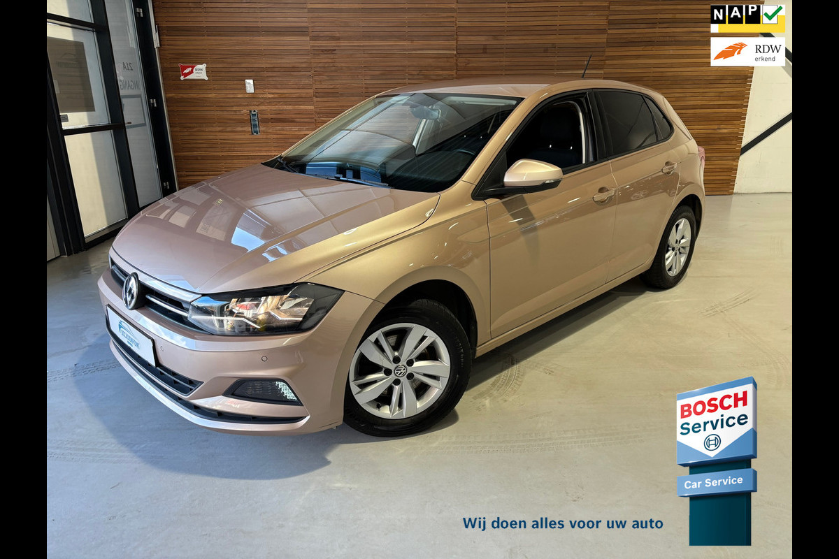 Volkswagen Polo 1.0 TSI 116pk Comfortline Business | PaleCopper | Navi DiscoverMedia | Licht + zicht | Leer-pakket | Chrome-pakket