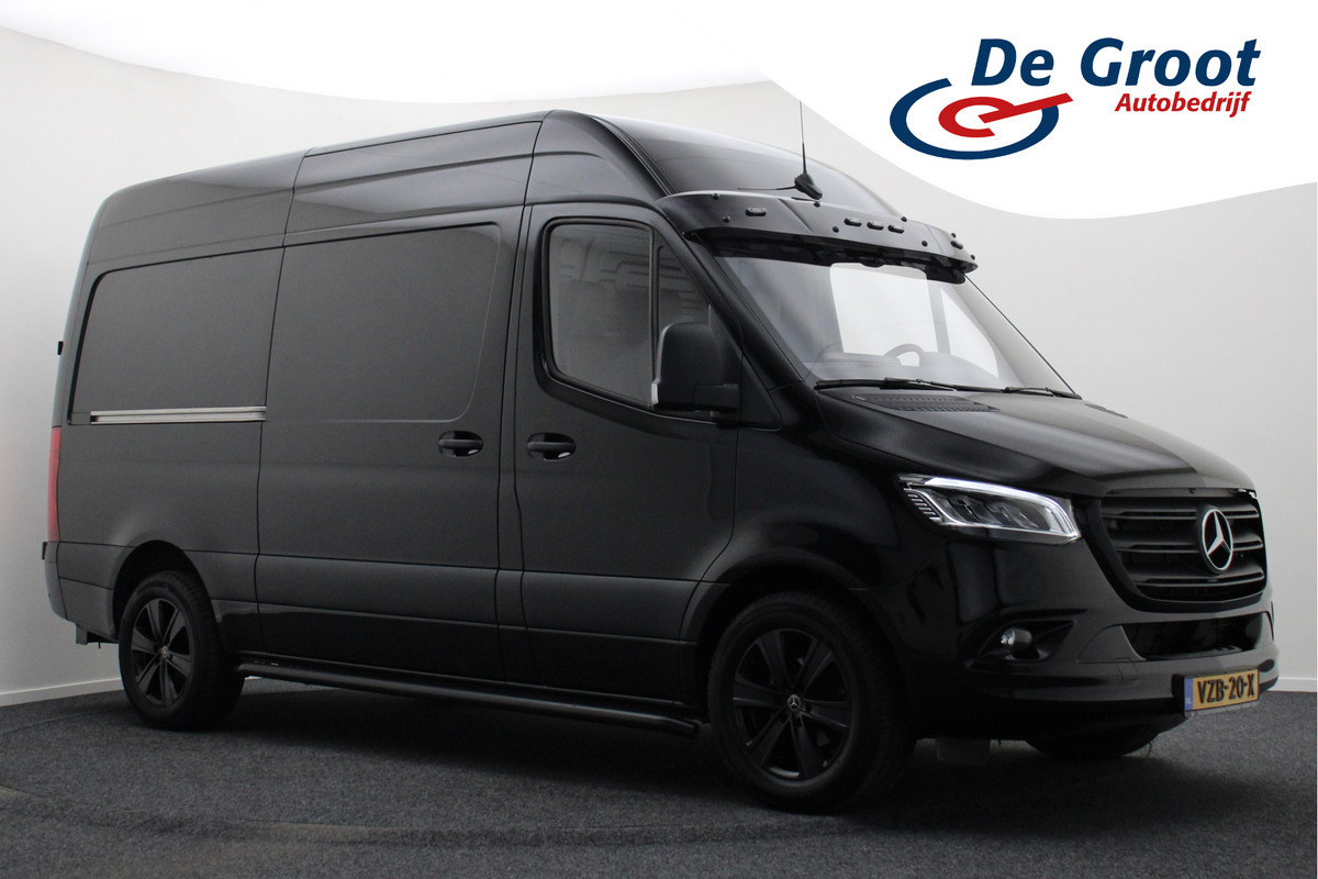 Mercedes-Benz Sprinter 317 CDI L2H2 Automaat Leer, Camera, Apple Carplay, Cruise, LED, VanStep, Trekhaak 3500KG, 18''