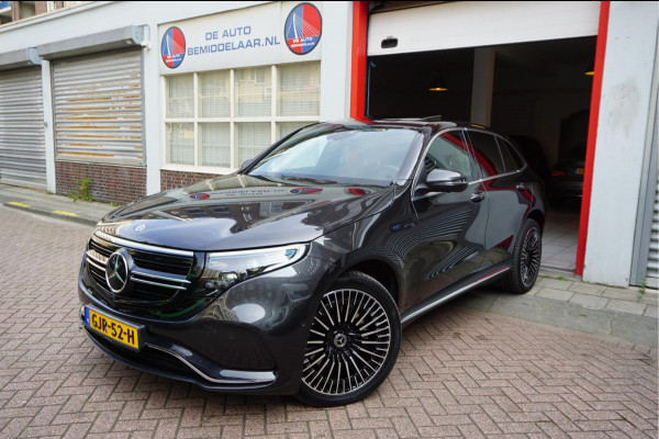 Mercedes-Benz EQC 400 4MATIC AMG Premium Plus Massage BURMESTER Pano HUD 360 Panoramadak Apple Carplay Sfeerverlichting Junge Sterne garantie 8/2029 BTW auto 80 kWh