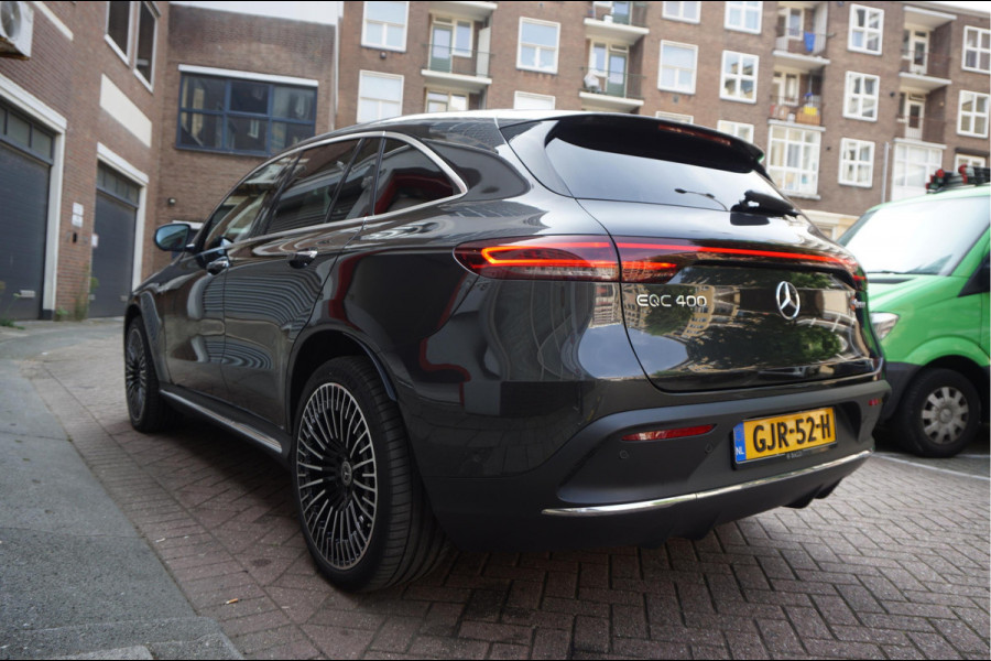 Mercedes-Benz EQC 400 4MATIC AMG Premium Plus Massage BURMESTER Pano HUD 360 Panoramadak Apple Carplay Sfeerverlichting Junge Sterne garantie 8/2029 BTW auto 80 kWh