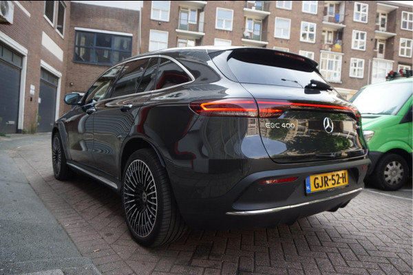 Mercedes-Benz EQC 400 4MATIC AMG Premium Plus Massage BURMESTER Pano HUD 360 Panoramadak Apple Carplay Sfeerverlichting Junge Sterne garantie 8/2029 BTW auto 80 kWh