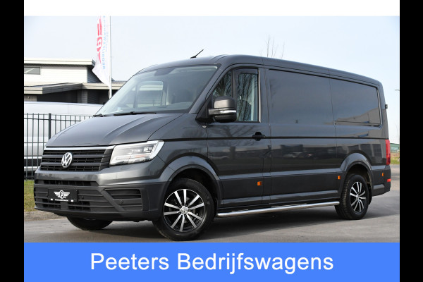 Volkswagen Crafter 35 2.0 TDI L3H2 Highline Camera, Cruise, Sensoren, Automaat, Carplay, Automaat, 177PK, LED, Stoelverwarming, Standkachel, UNIEK!