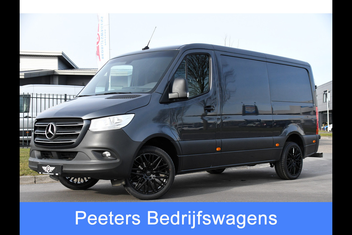 Mercedes-Benz Sprinter 316 2.2 CDI L2H1 PB Edition Adaptieve Cruise, 3500KG Trekhaak, Carplay, 164PK, Automaat, Multimedia, Dodehoek, Mbux, UNIEK!