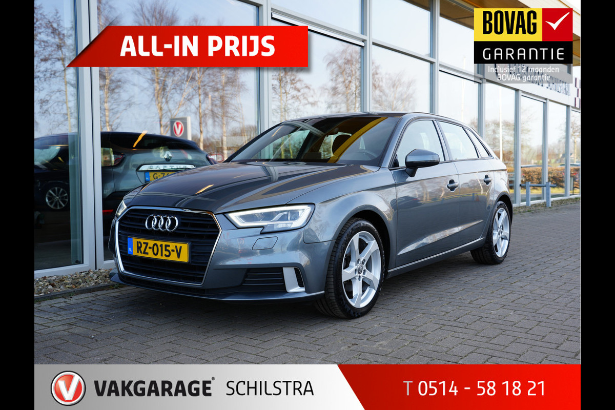 Audi A3 Sportback 1.0 TFSI Sport Lease Edition | Navigatie | Climate Control | Full Led 66.118KM!!