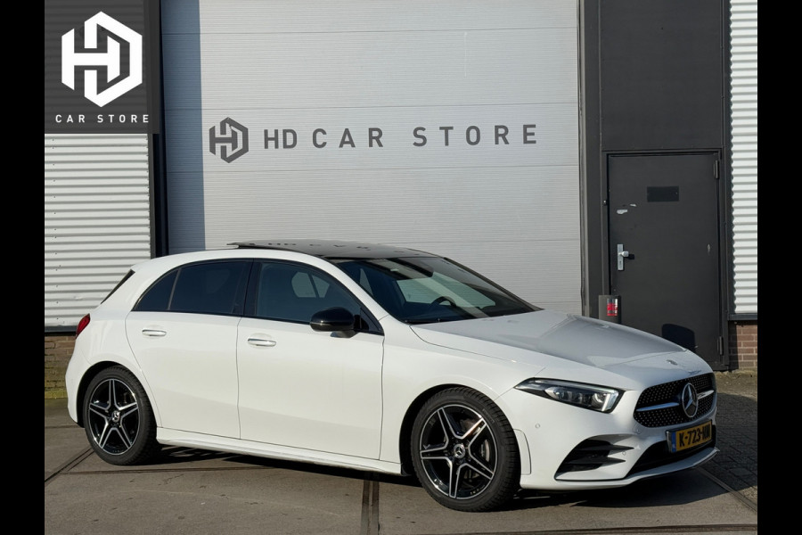 Mercedes-Benz A-Klasse 180 AMG NIGHT Edition Pano Memory Sfeer Dealer Onderhouden