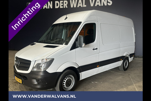 Mercedes-Benz Sprinter 316 CDI 164pk L2H2 inrichting Euro6 Airco | 2800kg trekhaak | Cruisecontrol Chauffeursstoel, Parkeersensoren