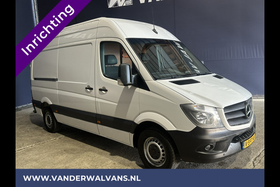 Mercedes-Benz Sprinter 316 CDI 164pk L2H2 inrichting Euro6 Airco | 2800kg trekhaak | Cruisecontrol Chauffeursstoel, Parkeersensoren