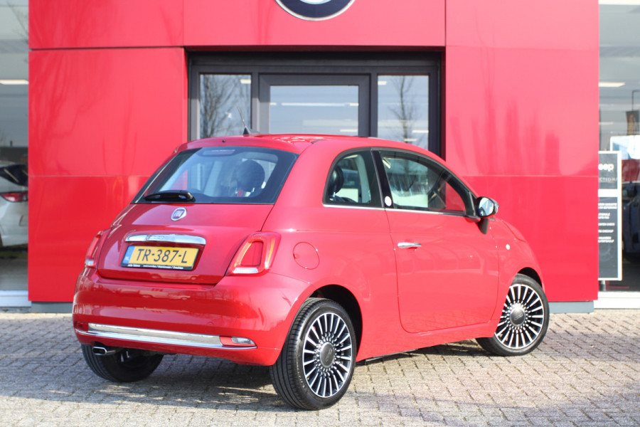 Fiat 500 TwinAir Turbo Lounge/Mirror | Automaat | 16" Velgen | 7" Scherm | Panoramadak