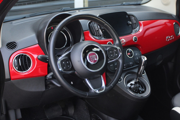 Fiat 500 TwinAir Turbo Lounge/Mirror | Automaat | 16" Velgen | 7" Scherm | Panoramadak