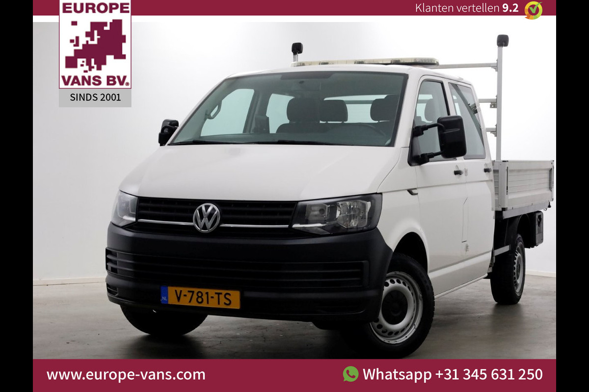 Volkswagen Transporter 2.0 TDI 150pk Lang D.C. Open laadbak Airco/Camera 01-2019