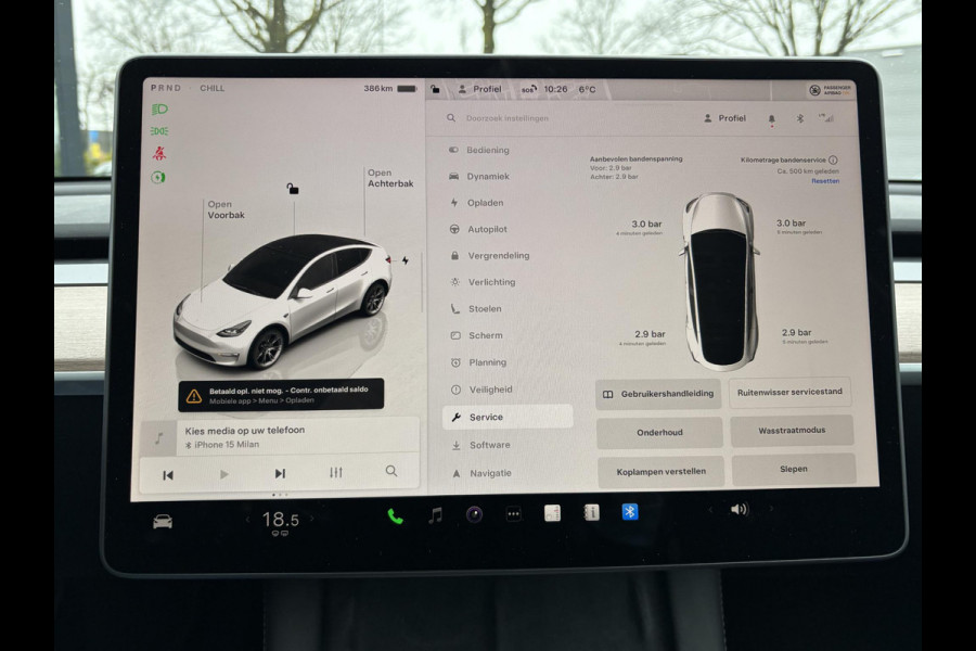 Tesla Model Y RWD 58 kWh TOP STAAT - FABRIEKSGARANTIE TOT 6-2027 - ALL SEASON BANDEN