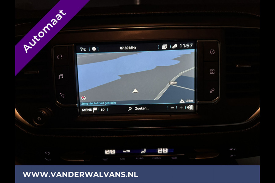 Peugeot Expert 2.0 BlueHDI 180pk Automaat L3H1 Dubbele Cabine SPORT Euro6 Airco | Leder | Bumper KIT | Spoiler | 2x Zijdeur | Head up display, LM velgen, Navigatie, Camera, Apple Carplay, Android Auto, Cruisecontrol, Stoelverwarm, Parkeersensoren, 5-Zitsing