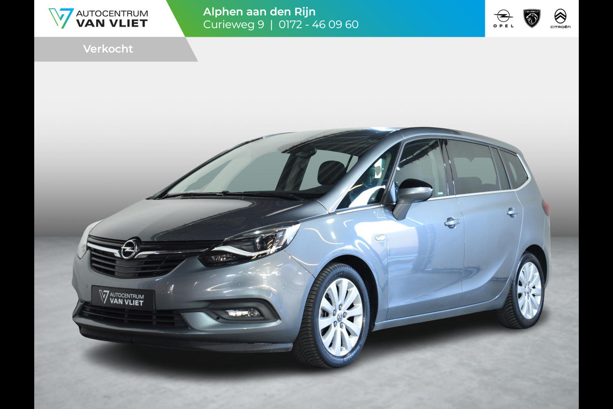 Opel Zafira 1.6 Turbo Business Executive 7-persoons | PANORAMADAK | LEREN BEKLEDING | ACHTERUITRIJCAMER MET SENSOREN | WINTERPAKKET |