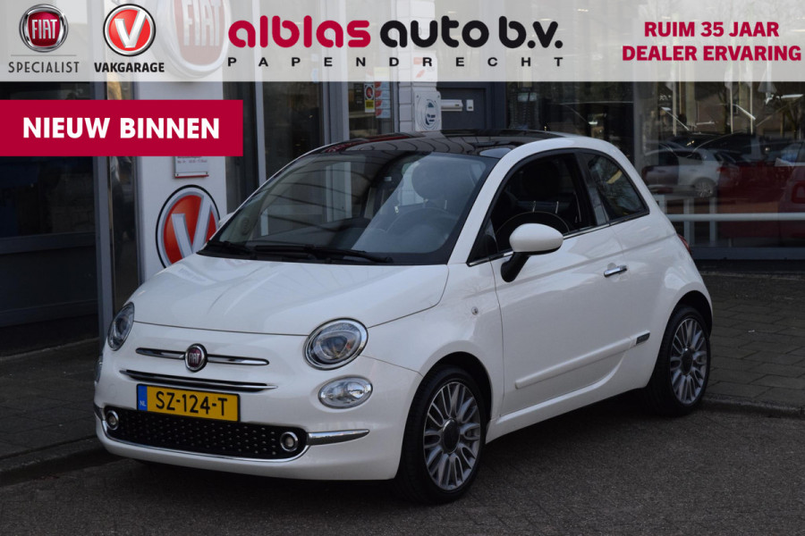 Fiat 500 80pk Turbo Lounge|Nav|Clima|Cruise|PDC|16"