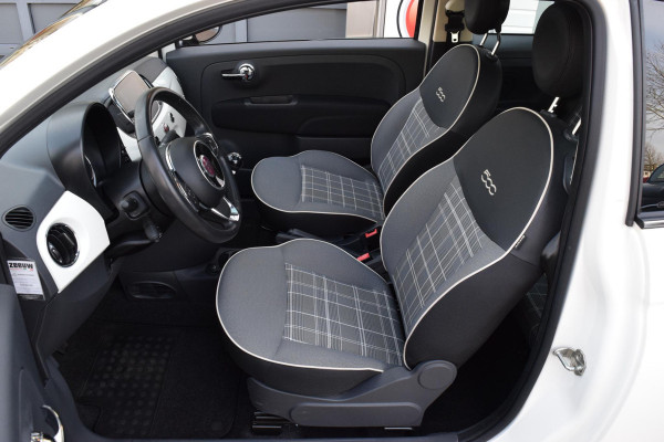 Fiat 500 80pk Turbo Lounge|Nav|Clima|Cruise|PDC|16"