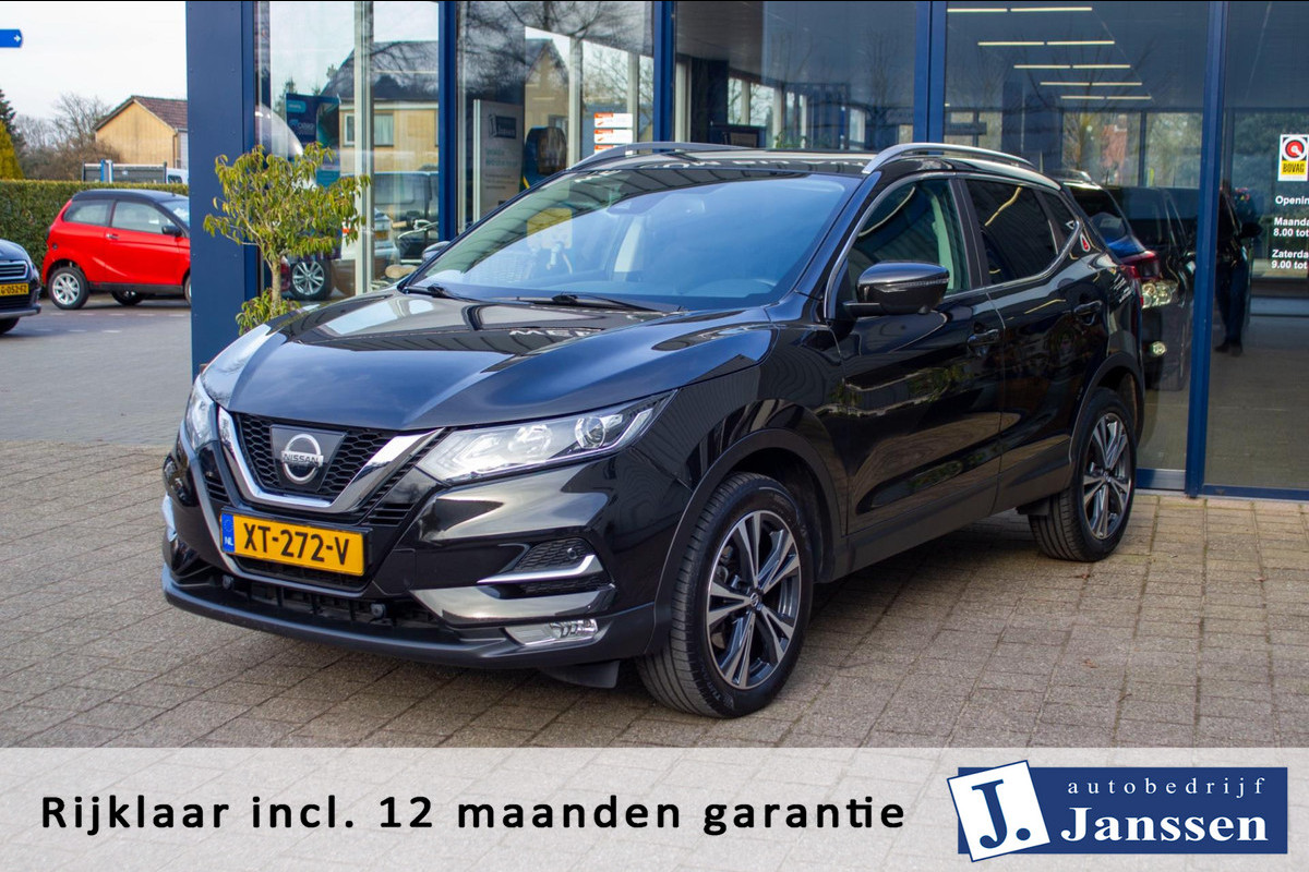 Nissan QASHQAI 1.6 N-Connecta | Prijs incl. 12 mnd garantie| Lmv Panodak Camera Navi Bluetooth Trekhaak