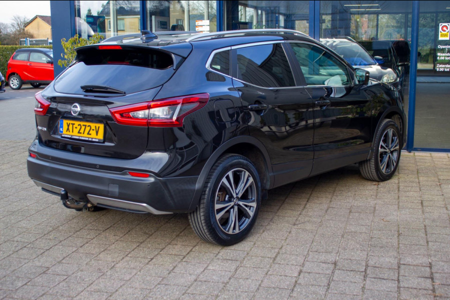 Nissan QASHQAI 1.6 N-Connecta | Prijs incl. 12 mnd garantie| Lmv Panodak Camera Navi Bluetooth Trekhaak