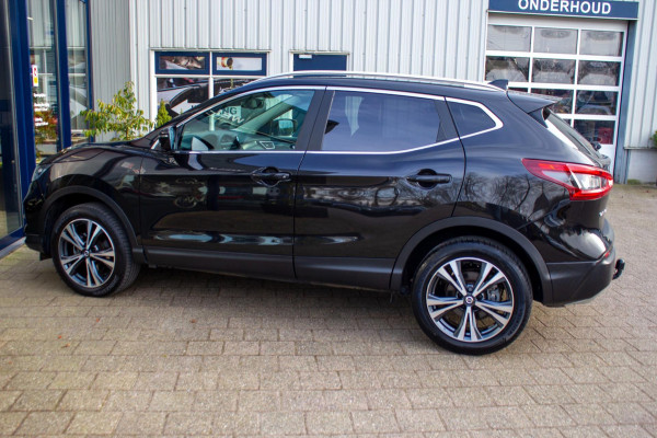 Nissan QASHQAI 1.6 N-Connecta | Prijs incl. 12 mnd garantie| Lmv Panodak Camera Navi Bluetooth Trekhaak