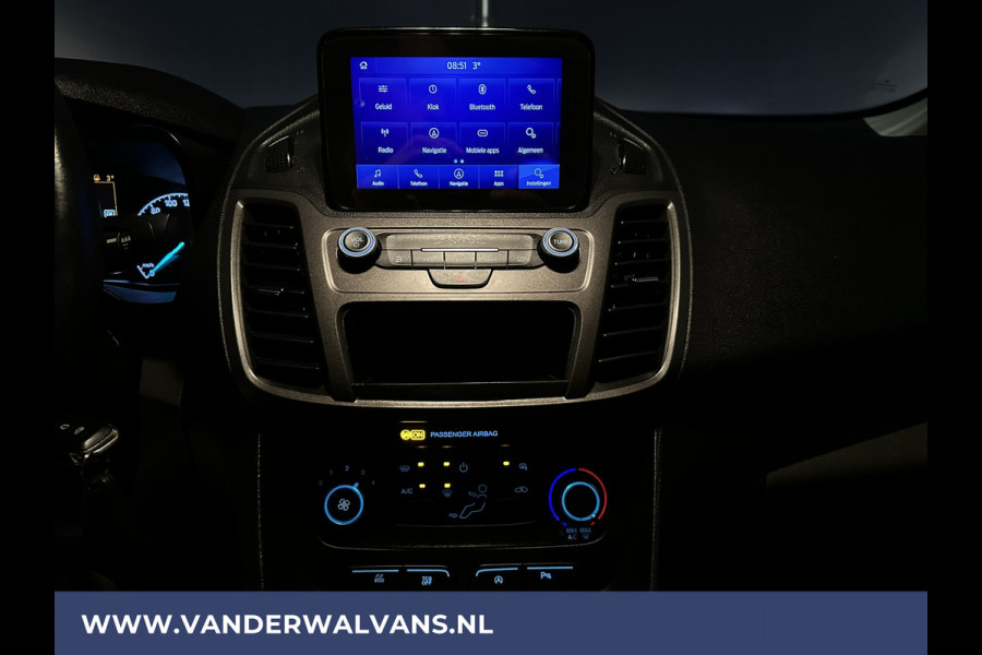 Ford Transit Connect 1.5 EcoBlue 100pk L1H1 Euro6 Airco | 3-Zits | Camera | Navigatie | Android Auto | Cruisecontrol Parkeersensoren, Verwarmde voorruit, Bijrijdersbank