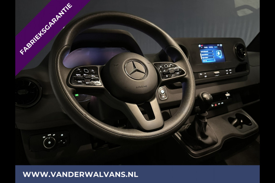 Mercedes-Benz Sprinter 317 CDI 170pk L3H2 Fabrieksgarantie Euro6 ** Airco | Camera | Apple Carplay | Android Auto Cruisecontrol, Parkeersensoren, Stoelverwarming, Bijrijdersbank